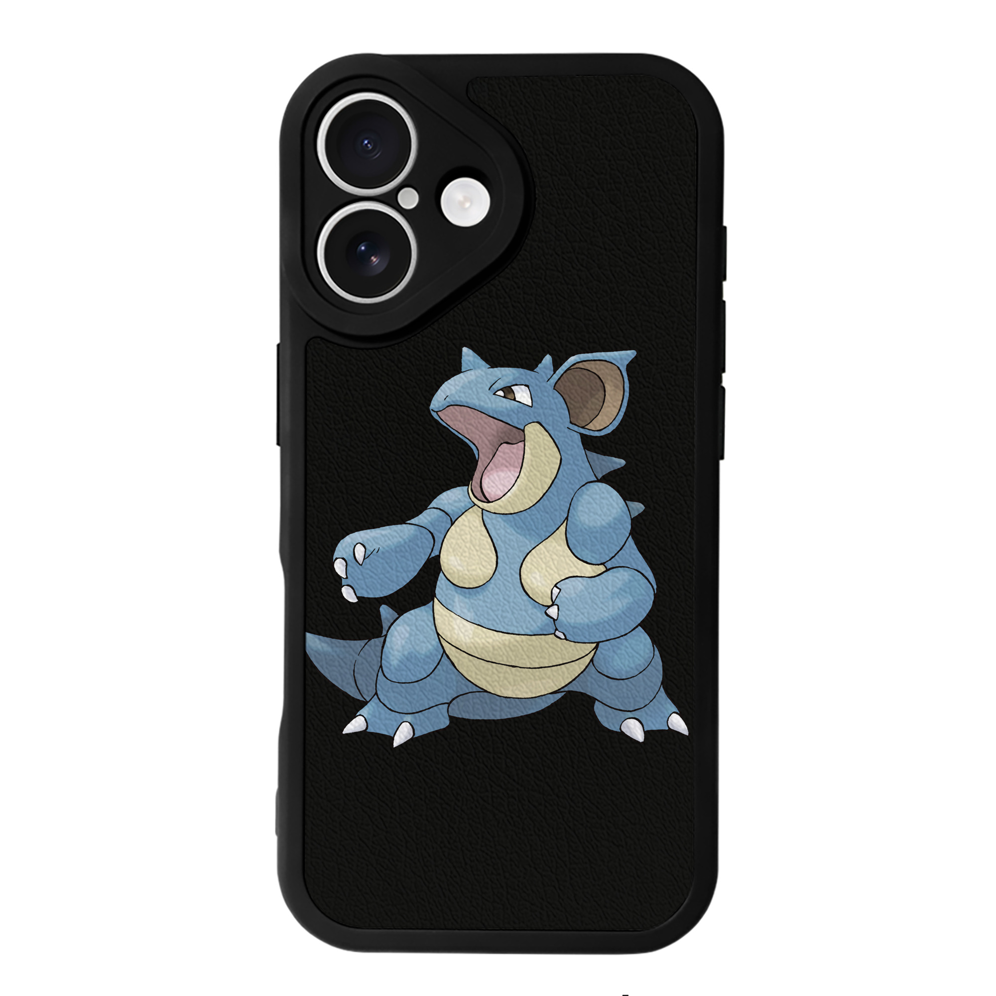（画像用） ポケットモンスター Pokémon 【iPhone 16シリーズ対応】シリコンスマホケース（レザー調） 材質：シリコン